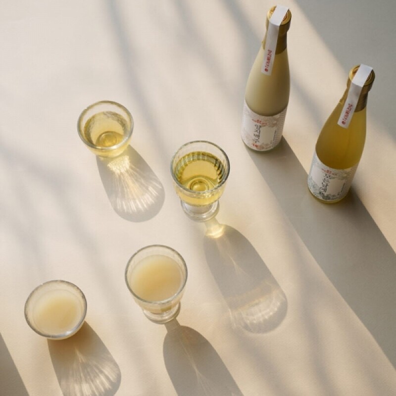 양양술곳간,양양술곳간 전통주 선물세트 (모든날에/양지백주) 500ml x 2개양양술곳간,양양술,약주,탁주,양지백주,든날에.